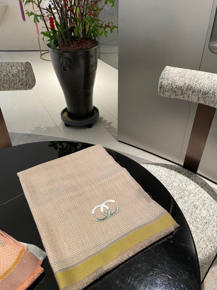 Streetwear Scarf CHANEL 328932 SIZE:90*200cm