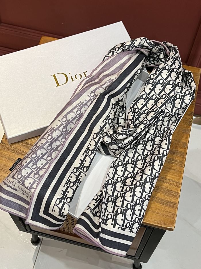 Streetwear Scarf Dior 328965 size:65x180cm