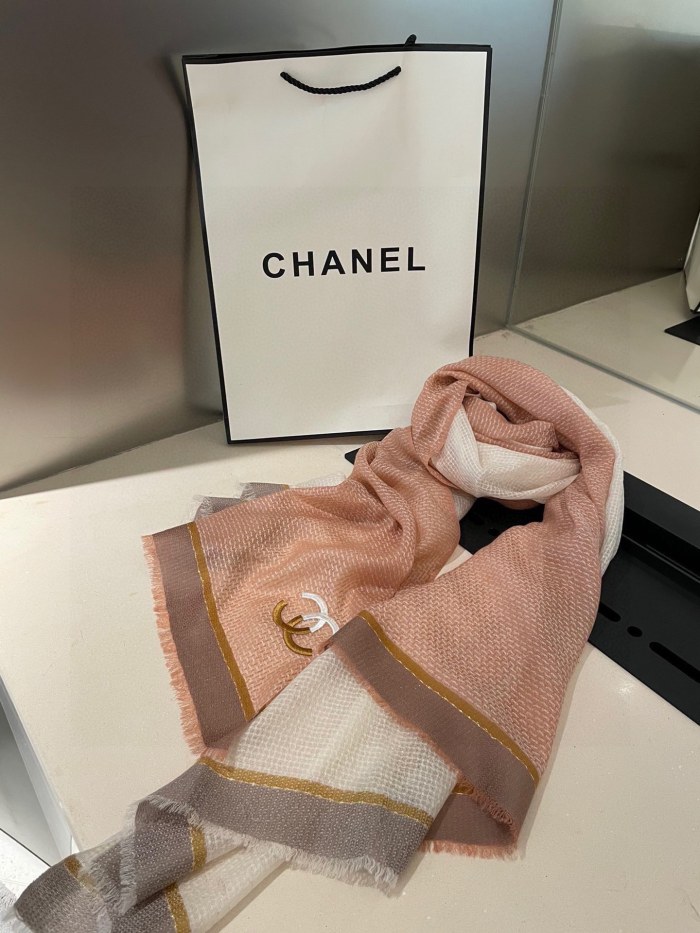 Streetwear Scarf CHANEL 328931 SIZE:30*180cm