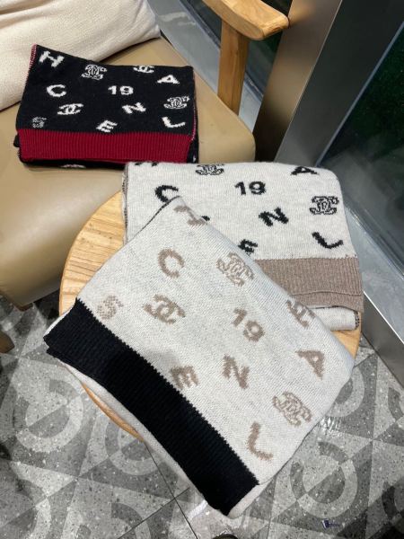 Streetwear Scarf CHANEL 328928 SIZE:35*180cm