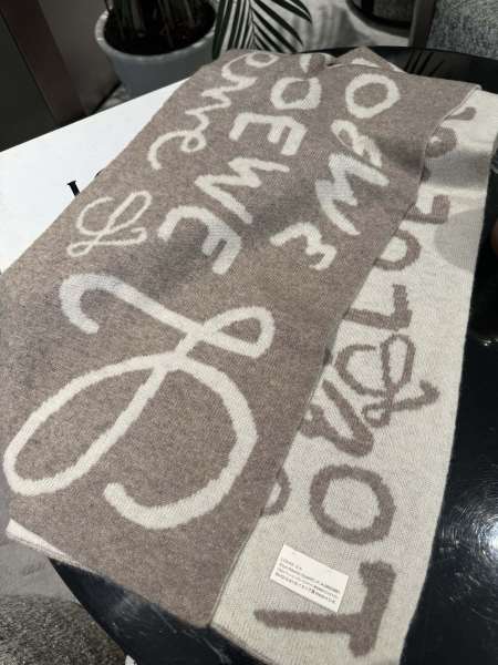 Streetwear Scarf Loewe 328961 SIZE:180×30cm