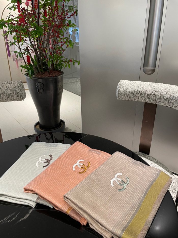 Streetwear Scarf CHANEL 328933 SIZE:90*200cm