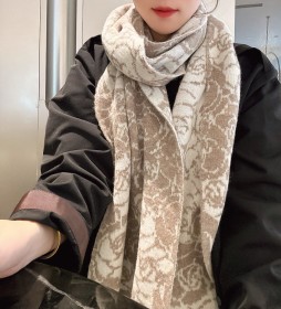 Streetwear Scarf CHANEL 328960 SIZE:180×30cm