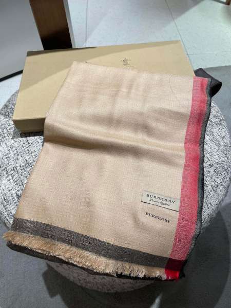 Streetwear Scarf BURBERRY 328948 size：70*200cm