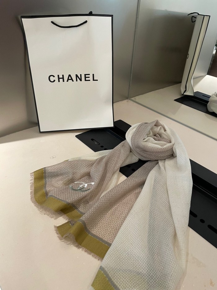 Streetwear Scarf CHANEL 328932 SIZE:90*200cm