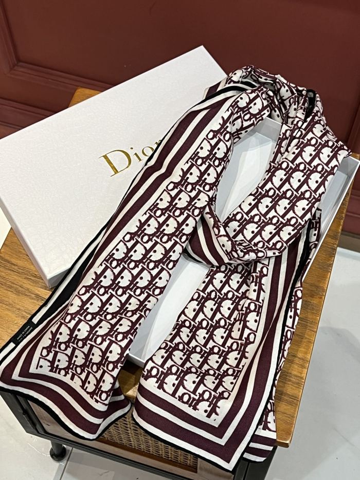 Streetwear Scarf Dior 328967 size:65x180cm