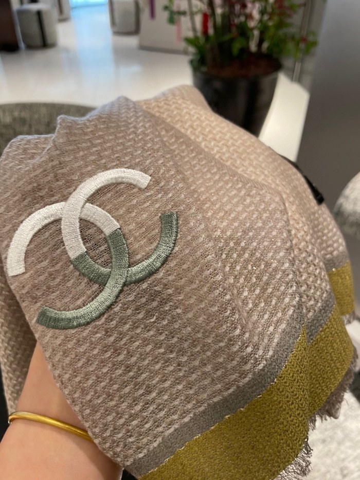 Streetwear Scarf CHANEL 328932 SIZE:90*200cm