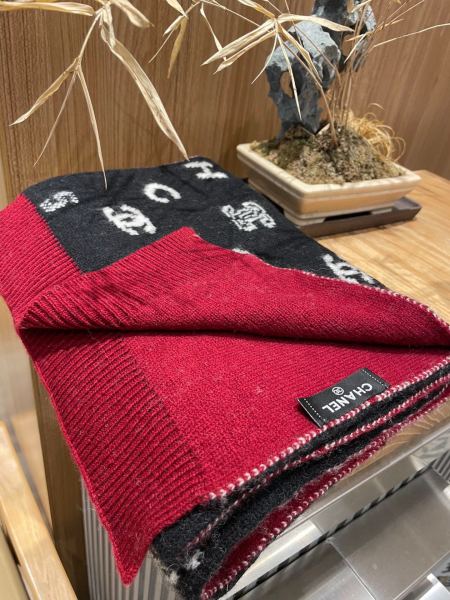 Streetwear Scarf CHANEL 328927 SIZE:35*180cm