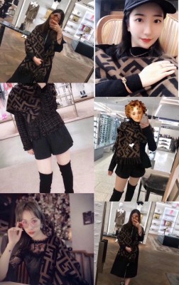 Streetwear Scarf FENDI 328876