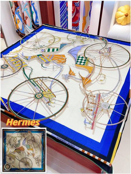 Streetwear Scarf Hermes 328801 size:140cm*140cm