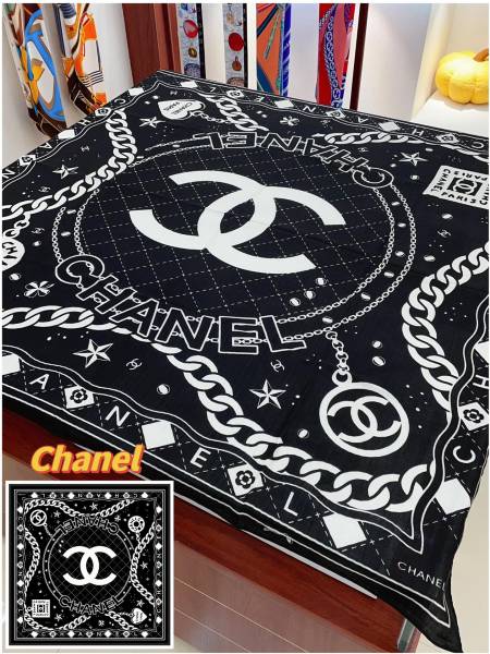 Streetwear Scarf CHANEL 328830 size:140*140cm