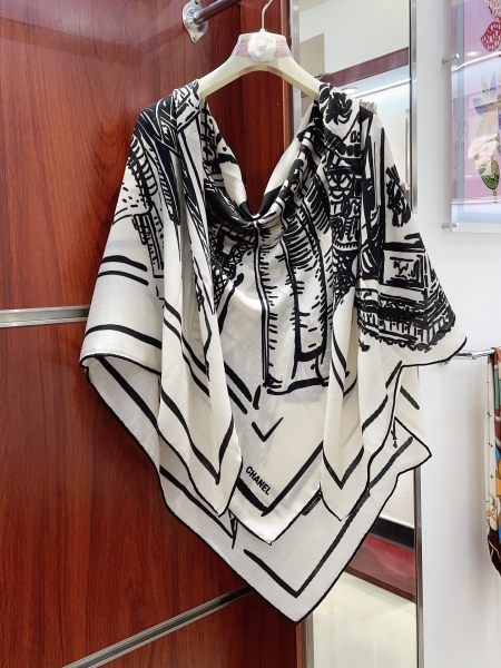 Streetwear Scarf CHANEL 328858 SIZE:140*140cm
