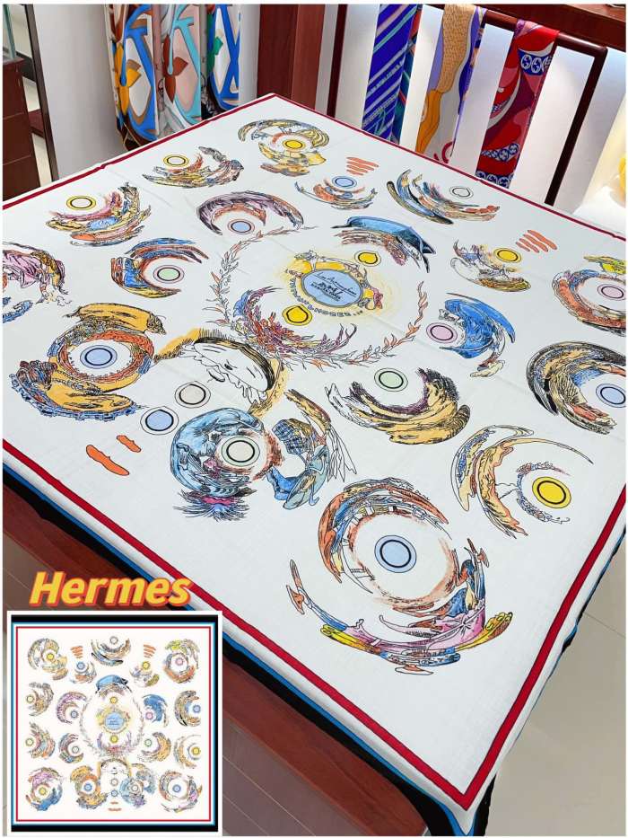 Streetwear Scarf Hermes 328806 size:140cm*140cm