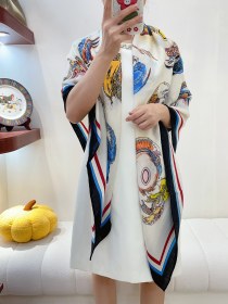 Streetwear Scarf Hermes 328806 size:140cm*140cm