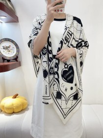 Streetwear Scarf CHANEL 328831 size:140*140cm