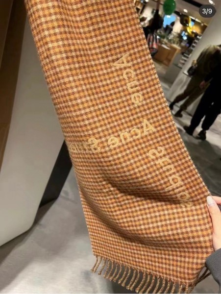 Streetwear Scarf Acne 328854 SIZE:200×30cm