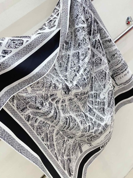 Streetwear Scarf Dior 328810 size:90*90cm