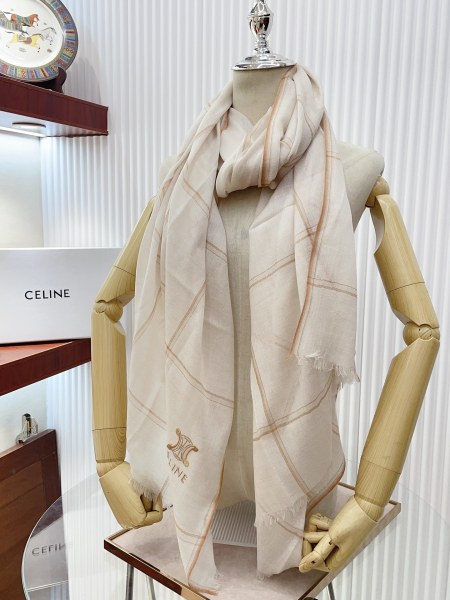 Streetwear Scarf CELINE 328848 SIZE:80*200cm