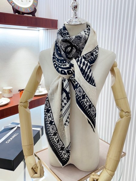 Streetwear Scarf CHANEL 328804 size:140*140cm