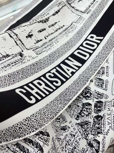 Streetwear Scarf Dior 328810 size:90*90cm