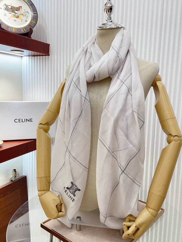 Streetwear Scarf CELINE 328849 SIZE:80*200cm
