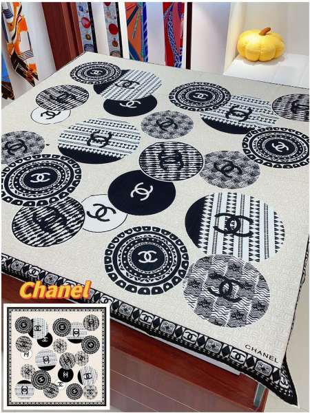 Streetwear Scarf CHANEL 328804 size:140*140cm