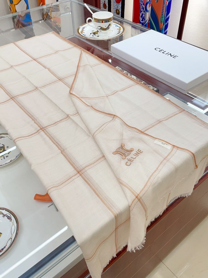 Streetwear Scarf CELINE 328848 SIZE:80*200cm