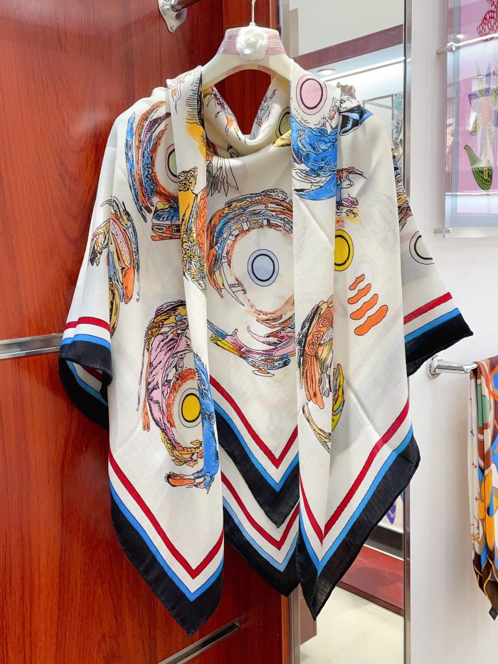 Streetwear Scarf Hermes 328806 size:140cm*140cm