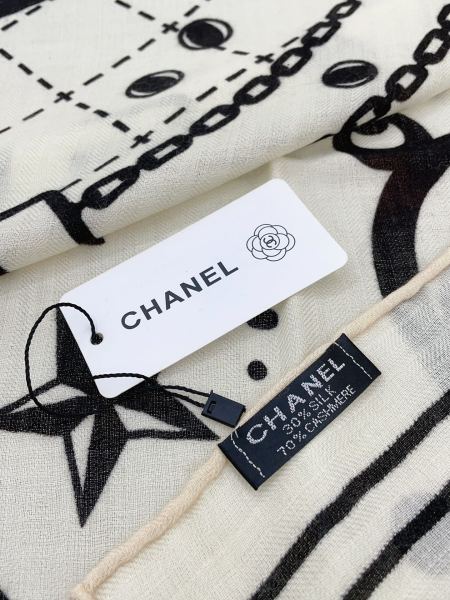 Streetwear Scarf CHANEL 328831 size:140*140cm