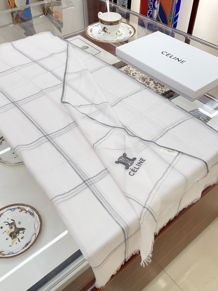 Streetwear Scarf CELINE 328849 SIZE:80*200cm