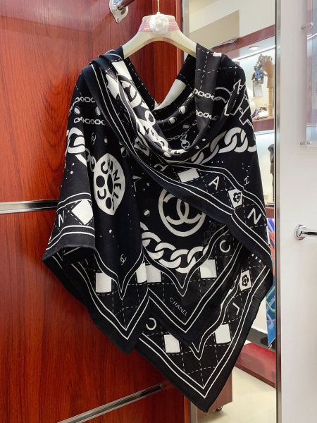 Streetwear Scarf CHANEL 328830 size:140*140cm
