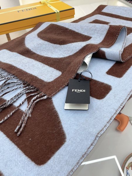 Streetwear Scarf FENDI 328837 size:180*35cm