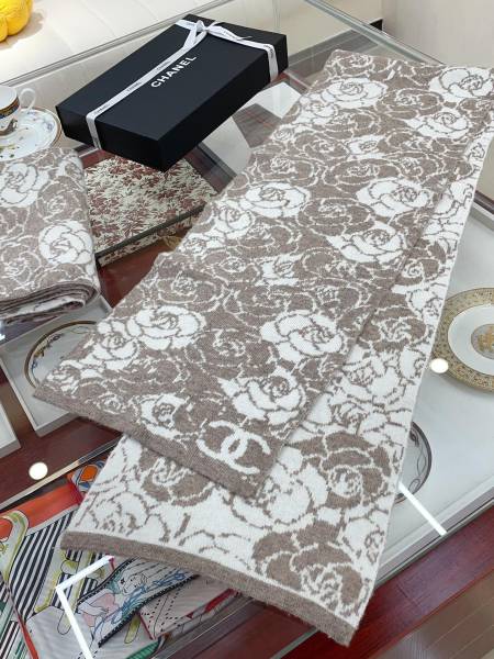 Streetwear Scarf CHANEL 328851 SIZE:30*180cm