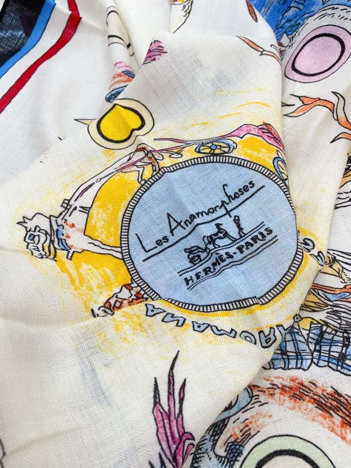 Streetwear Scarf Hermes 328806 size:140cm*140cm