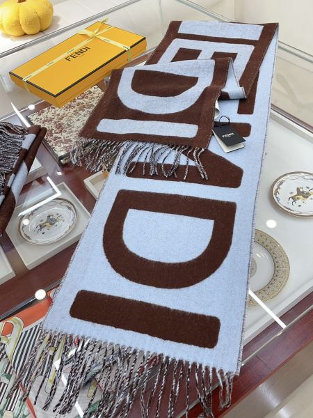 Streetwear Scarf FENDI 328837 size:180*35cm