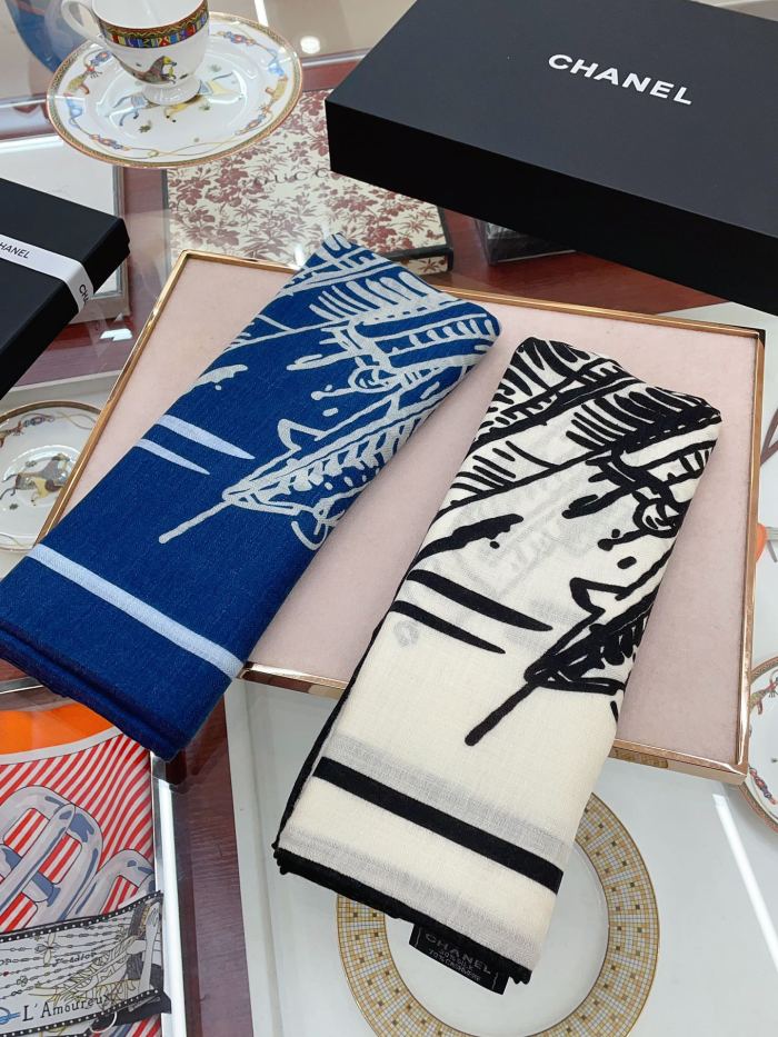 Streetwear Scarf CHANEL 328858 SIZE:140*140cm