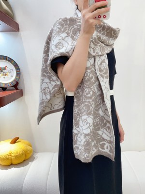 Streetwear Scarf CHANEL 328851 SIZE:30*180cm