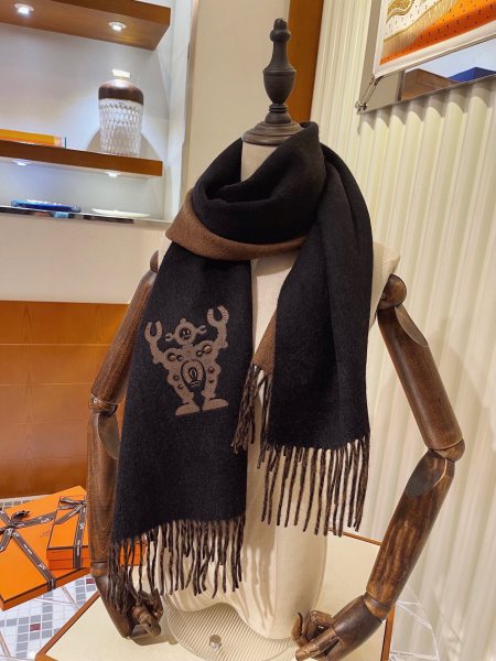 Streetwear Scarf Hermes 323815 size:180*35cm