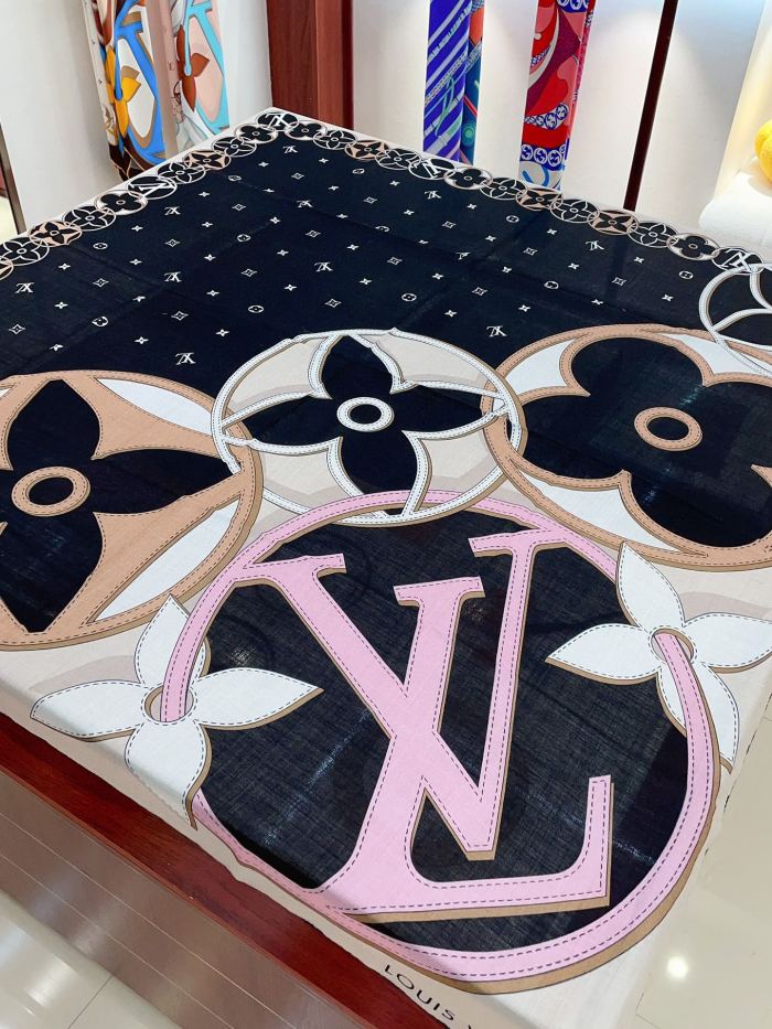 Streetwear Scarf LV 328839 size:140*140cm