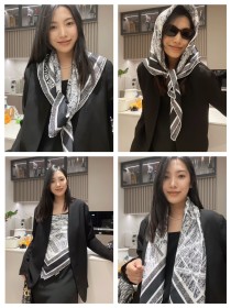 Streetwear Scarf Dior 328810 size:90*90cm