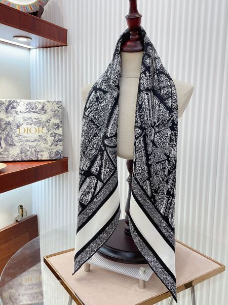 Streetwear Scarf Dior 328812 size: 90*90cm
