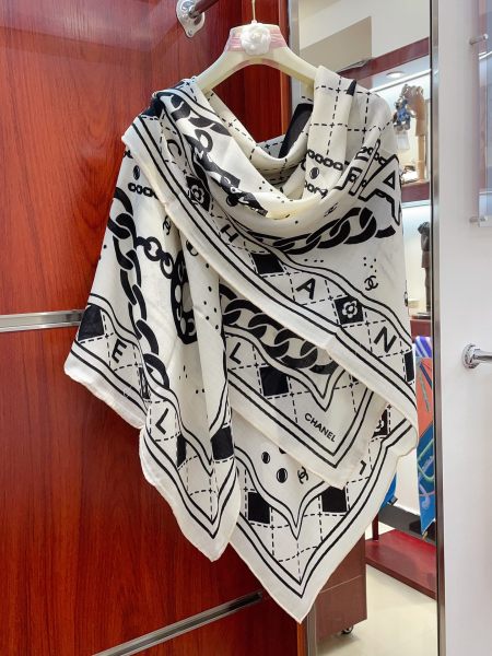Streetwear Scarf CHANEL 328831 size:140*140cm
