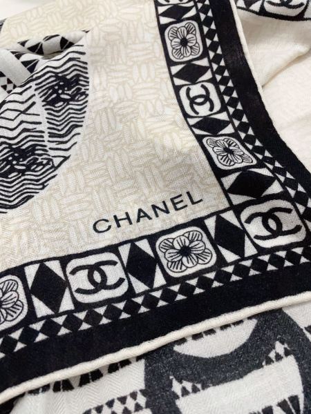 Streetwear Scarf CHANEL 328804 size:140*140cm