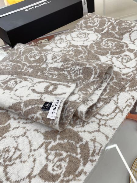 Streetwear Scarf CHANEL 328851 SIZE:30*180cm