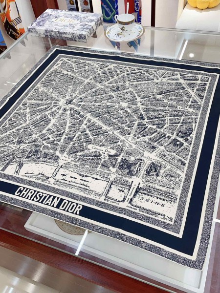 Streetwear Scarf Dior 328811 size:90*90cm