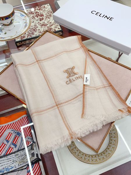 Streetwear Scarf CELINE 328848 SIZE:80*200cm