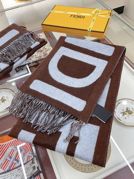 Streetwear Scarf FENDI 328837 size:180*35cm