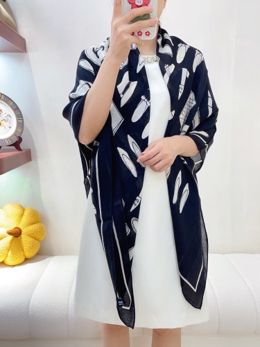 Streetwear Scarf CHANEL 328841 size:140*140cm