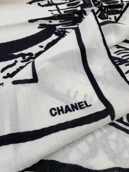 Streetwear Scarf CHANEL 328858 SIZE:140*140cm