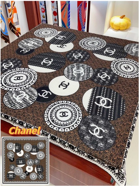 Streetwear Scarf CHANEL 328805 size:140*140cm